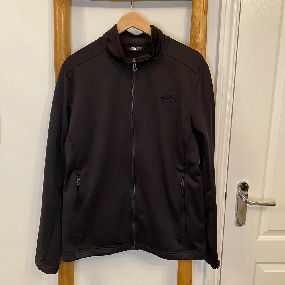 The North Face Lightweight Full Zip Jacket Black Large Gorpcore Outdoors Fall